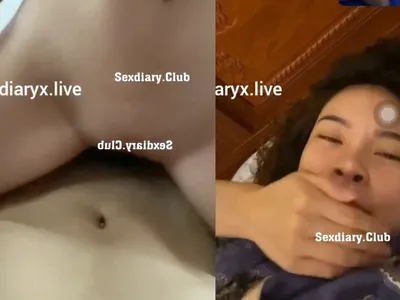 Xuất ngập cô bé vẫn đút chuối vào bướm em chơi thêm