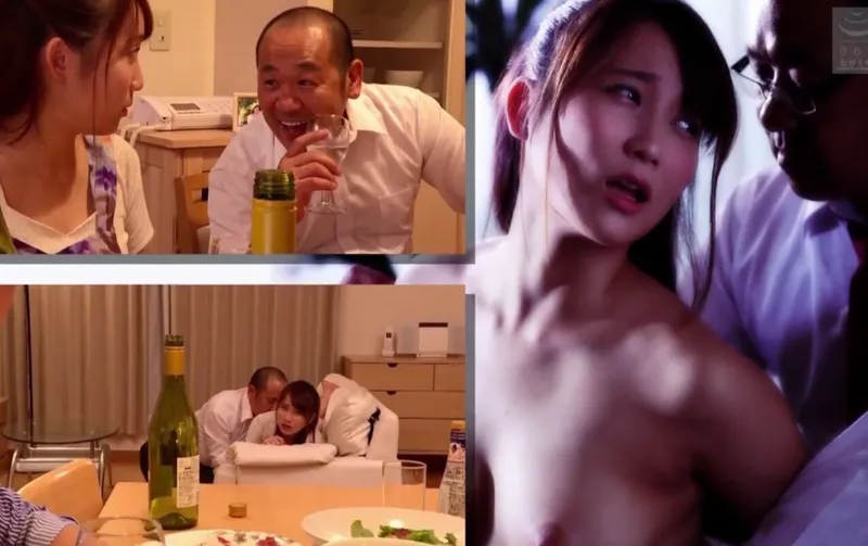 Cậu nhân viên nhút nhát nhìn cấp trên làm tình người vợ mình mà không làm gì được