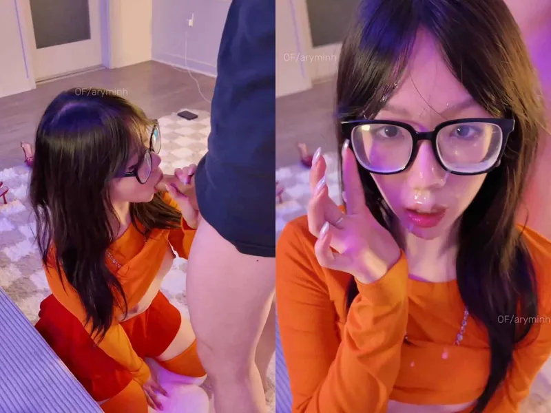 Aryminh mút thằng nhỏ như chưa từng được bú