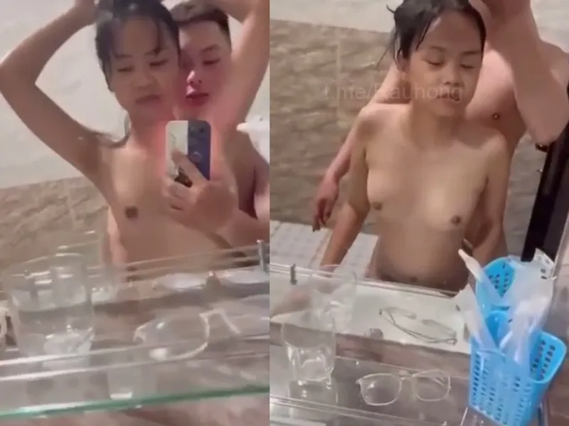 Mảnh khảnh em cùng any xxx trước gương quay kỉ niệm